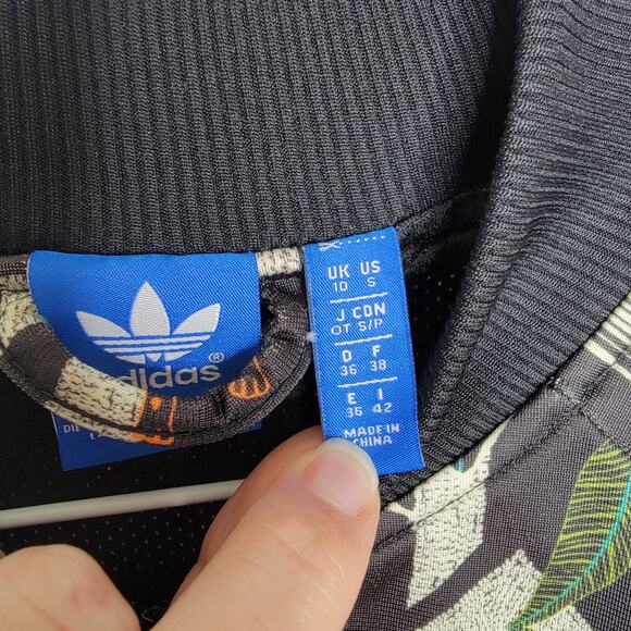 Adidas Xilofloresta Jacket Superstar Farm Tropical Jungle Sz Small - Picture 12 of 16